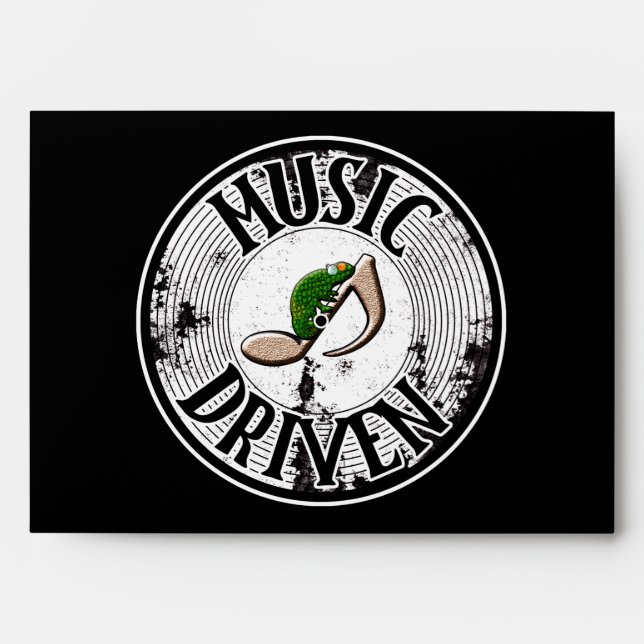 Music driven  envelope (Front)