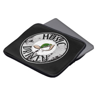 Music driven laptop sleeve