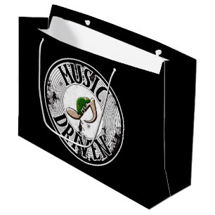 Music driven large gift bag