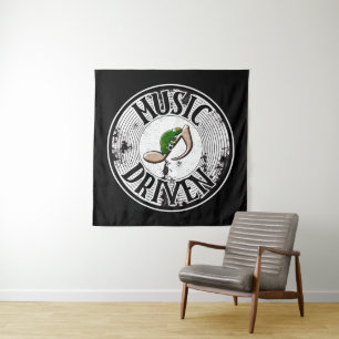 Music driven tapestry