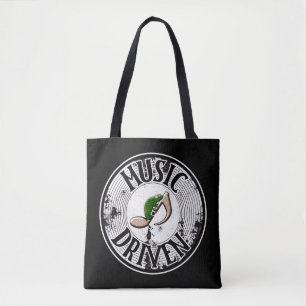 Music driven tote bag