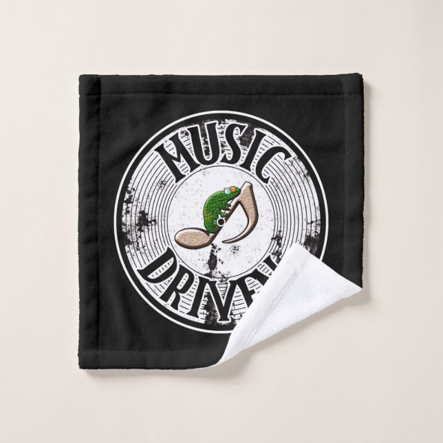 Music driven  wash cloth (Wash Cloth)