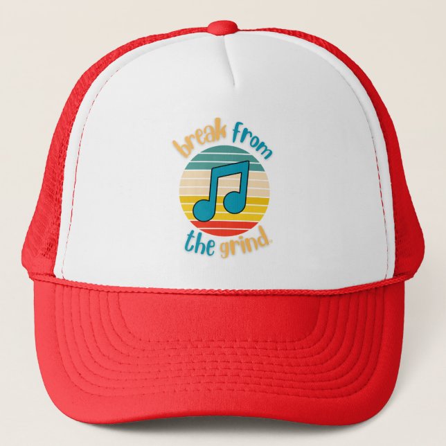 Music Eighth Note Hat (Front)