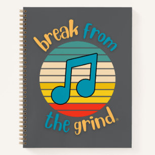 Music Eighth Note  Notebook