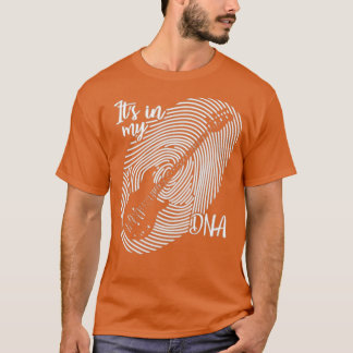 Music Electric Guitar FingerIs In My DNA  T-Shirt