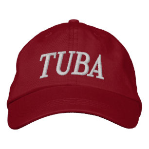 Music Embroidery Tuba Cap