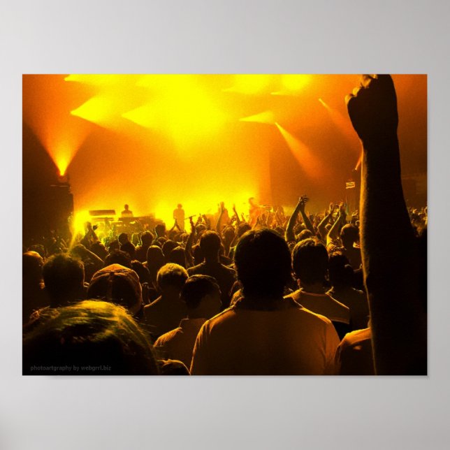 MUSIC ENERGY : MOLOKO CONCERT POSTER (Front)