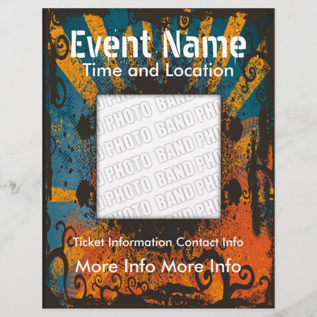 Music Event Grunge Flyer (Front)