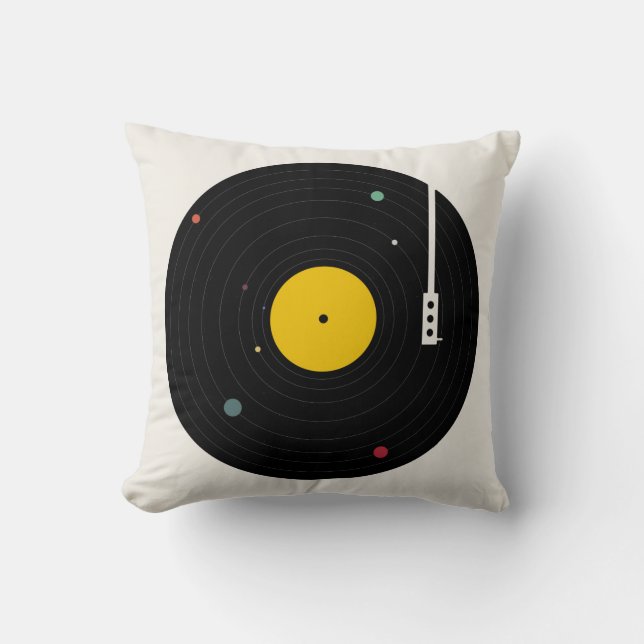 Music Everywhere | Florent Bodart Cushion (Front)