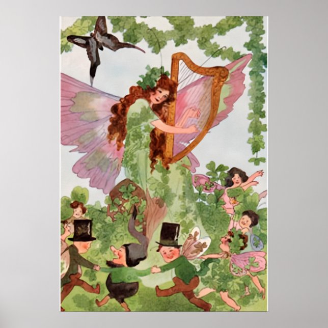 Music Faerie Playing Music Poster (Front)