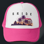 Music Festival Bachelorette Bride Trucker Hat<br><div class="desc">Grab your girls for a fun BACHELLA music festival theme bachelorette party! Perfect for the music loving bride!</div>
