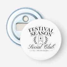 Music Festival Social Club Bottle Opener