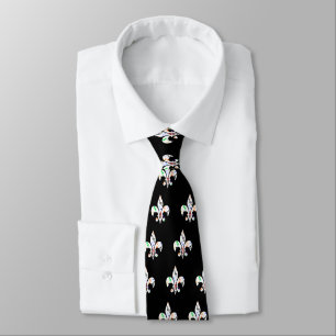Music Fleur De Lys Black Tie