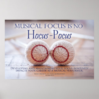 Music Focus - Inspirational Quotes About Music Poster