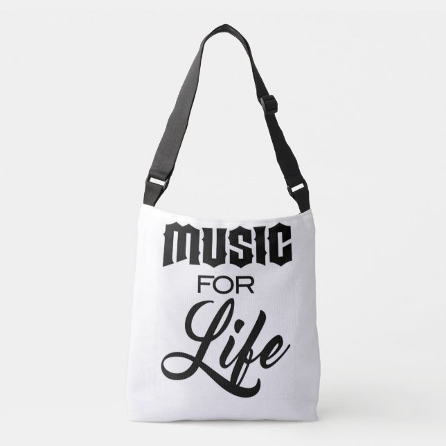 Music For Life Tote Bag (Front)