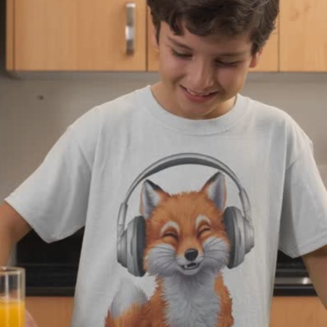 Music fox funny  T-Shirt (Creator Uploaded)