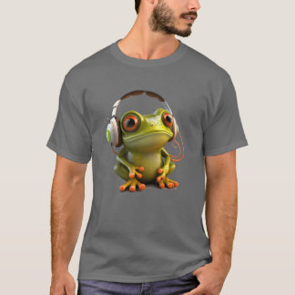 music frog boy T-Shirt