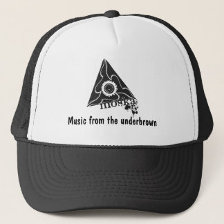 Music from the underbrown trucker hat