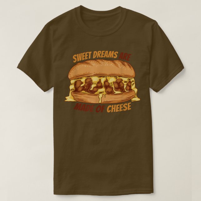 Music Funny Dreams Sandwich Lovers Men Women Tshir T-Shirt (Design Front)