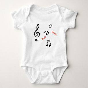 Music Genius Musical Notes Baby / Toddler Top