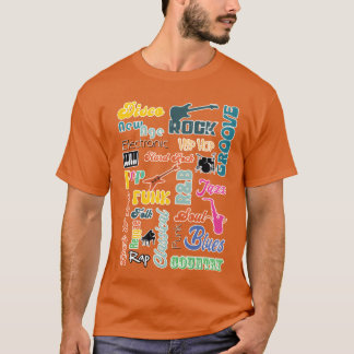 Music Genres gift T-Shirt