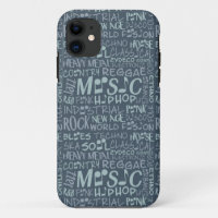 Music Genres Word Collage cases