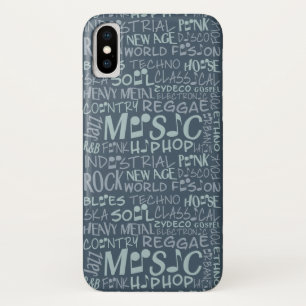 Music Genres Word Collage cases