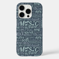 Music Genres Word Collage cases