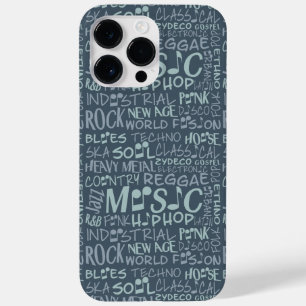 Music Genres Word Collage cases