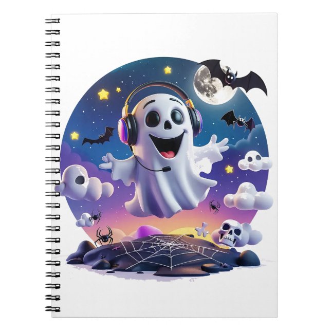 Music Ghost Notebook (Front)