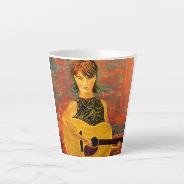 Music Girl Latte Mug (Front)