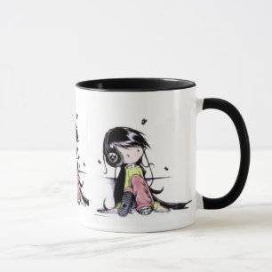 music girl mug