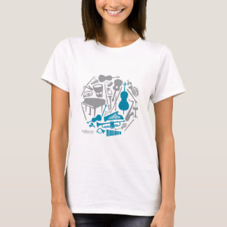 Music Globe - Women T-Shirt