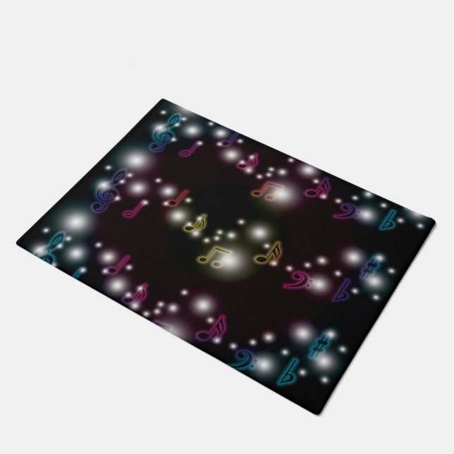 Music Glow Doormat (Angled)