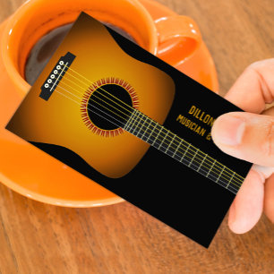 Music Guitar Business Card