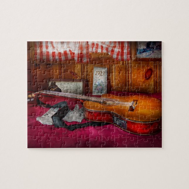 Music - Guitar - That old country feel Jigsaw Puzzle (Horizontal)