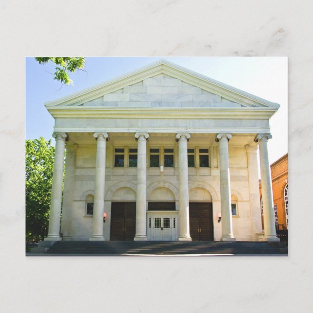 Music Hall in Snug Harbour Postcard (Front)