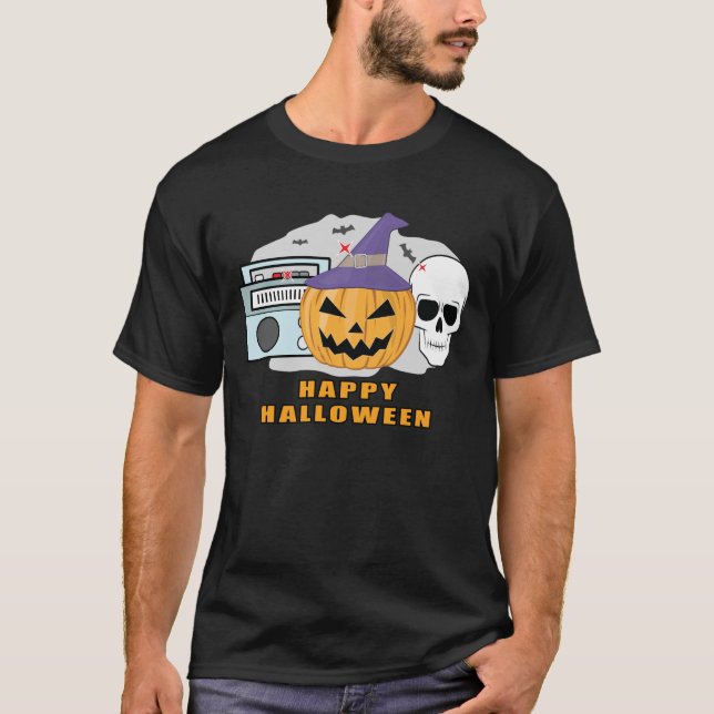 Music Halloween  T-Shirt (Front)