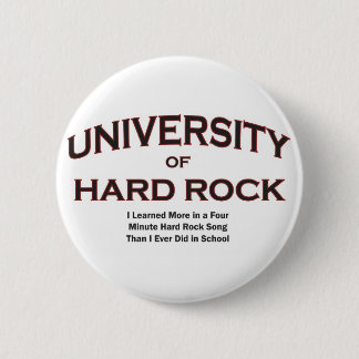 music-hard rock 6 cm round badge