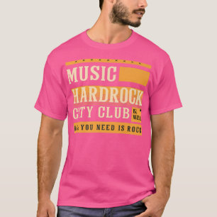 Music Hardrock City Club Be Well Musical Music  T-Shirt
