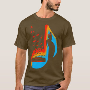 Music Harmonica Player T-Shirt