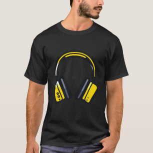 Music Headphone City Rhyme Wonderful Vibes Vector T-Shirt