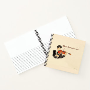 Music heals the soul manga style Book
