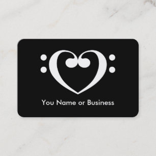 Music Heart Business Card