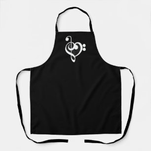 Music Heart - I Love Music Apron