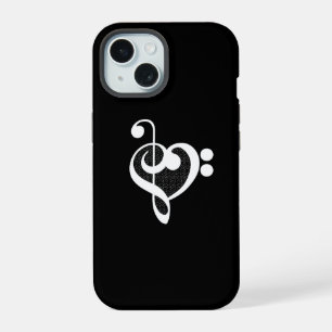Music Heart - I Love Music iPhone 15 Case