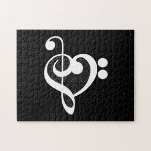 Music Heart - I Love Music Jigsaw Puzzle