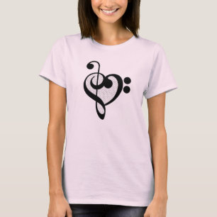 Music Heart - I Love Music T-Shirt