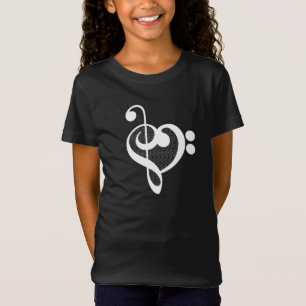 Music Heart - I Love Music T-Shirt