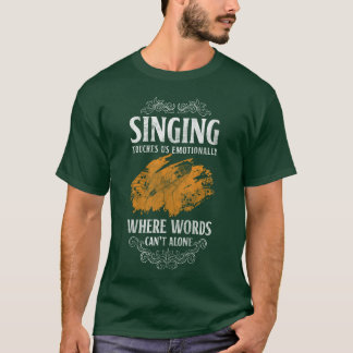 Music Hobby Choir Gig vintage T-Shirt